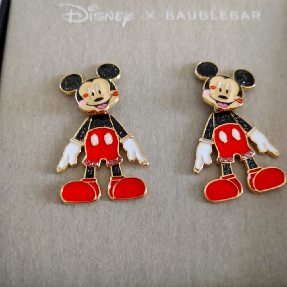 BaubleBar Disney Mickey Earrings